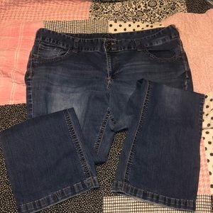 Plus size jeans